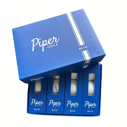 12ct Piper Golf Balls - Ball Spin: Low